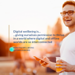 Digital wellbeing is (2)