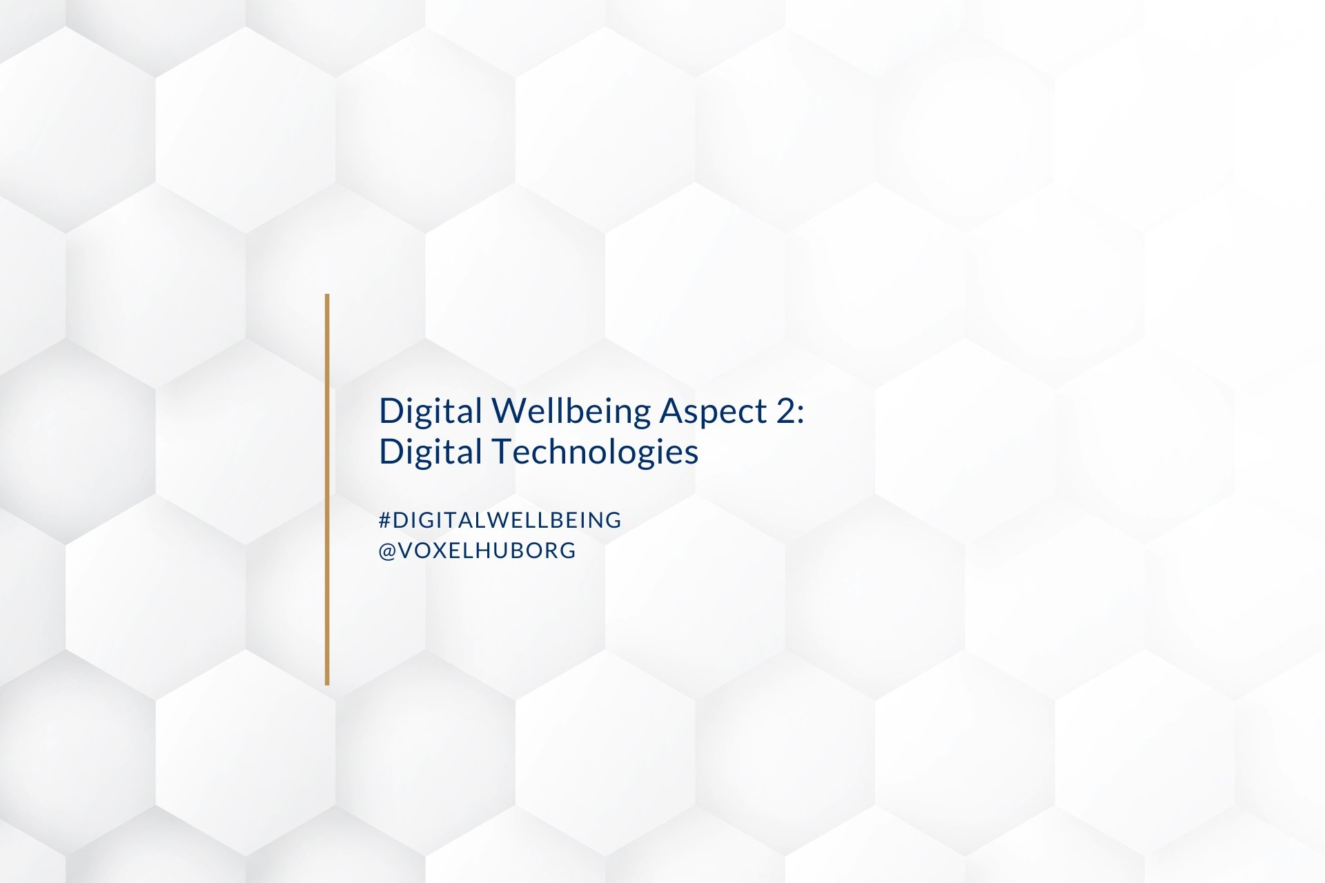Digital Wellbeing Aspects 2