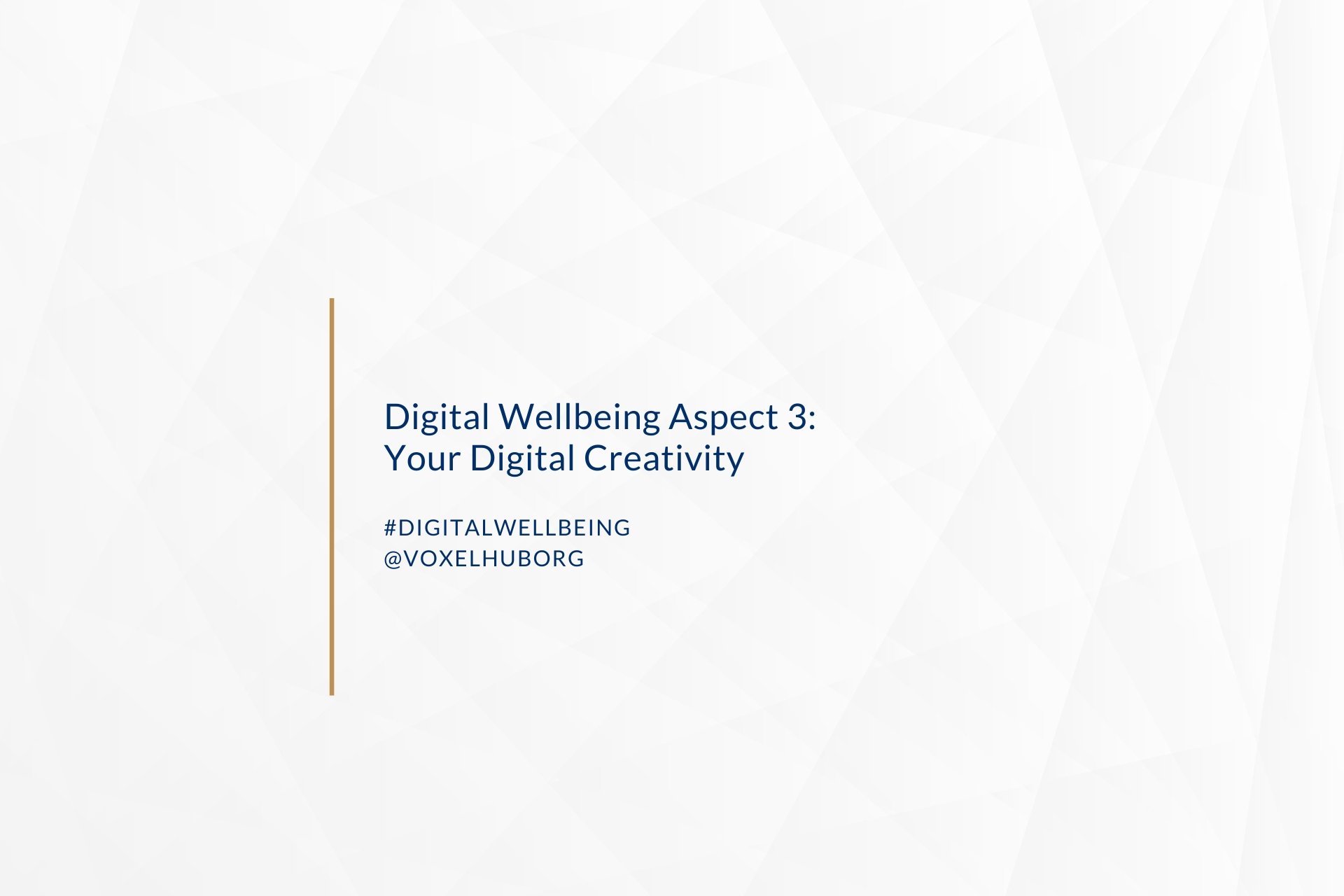 Digital Wellbeing Aspects 3