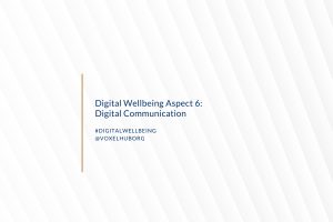 Digital Wellbeing Aspects 6