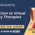 Introduction to Virtual Reality Therapies (online event)